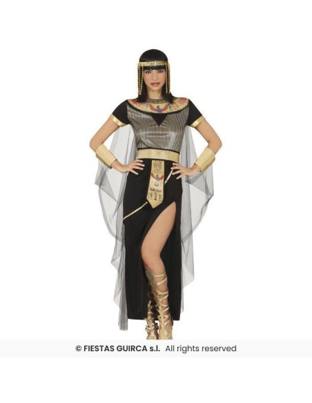 DISFRAZ BLACK EGYPTIAN, ADULTA, 38 - 40